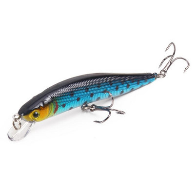 Nalucă de pescuit BearkingMinnow Momeală artificială tare cu laser Ochi 3D 10 cm 14,5 g Naluci de pescuit Crankbait Minnows
