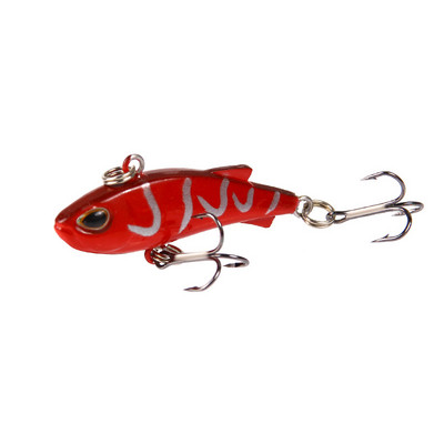 1tk uppuv Mini VIB kalastuslant 4,5cm 4g vibratsiooniga kunstsöödad talvised jääpüügi voblerid Bass Crankbait kalastustarbed