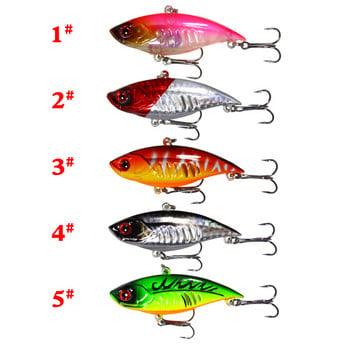 11G/65 мм твърда риболовна примамка VIB Rattlin Hook Fishing Sinking Vibra Rattlin Hooktion Lures Crank Artificial Wobbler Baits