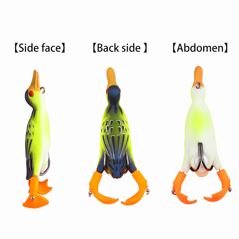 1 tk Propeller Flipper Pardi püügilant Pardipüügi Konna lant 9,5 cm 12 g Kunstlik sööt Pardipoeg 3D Eyes Day Baits Bass