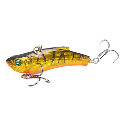 1 τεμ. Winter Ice Fishing Lure 7cm/18g Sinking Isca Artificial Rattlin Vibration VIB Hard Bait Crankbait Treble Hooks Tackle