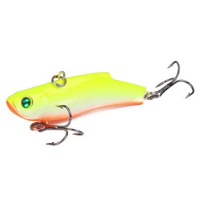 1 τεμ. Winter Ice Fishing Lure 7cm/18g Sinking Isca Artificial Rattlin Vibration VIB Hard Bait Crankbait Treble Hooks Tackle