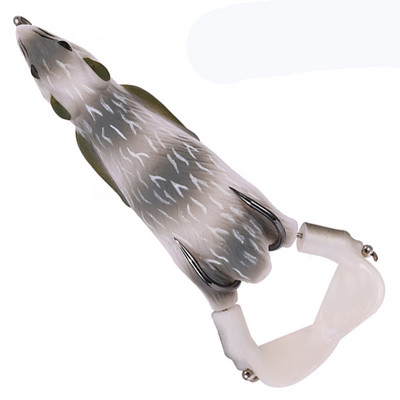 Propeller Mouse püügilant Whopper Plopper Bionic Bait 95mm 11,8g Simulation Mouse püügilant Pehme CrankBait Minnow lant