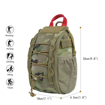 Военна чанта за първа помощ Комплект за оцеляване Тактическа бързо разглобяема чанта IFAK Къмпинг ловна чанта Чанта за кръста Армейско оборудване