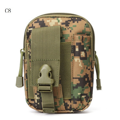 Katonai Molle Tasak Taktikai Öv Deréktáska Kültéri Sport Vízálló Telefontáska Férfi Alkalmi szerszám zseb Vadászat Fanny Pack