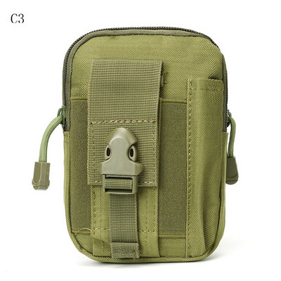 Katonai Molle Tasak Taktikai Öv Deréktáska Kültéri Sport Vízálló Telefontáska Férfi Alkalmi szerszám zseb Vadászat Fanny Pack