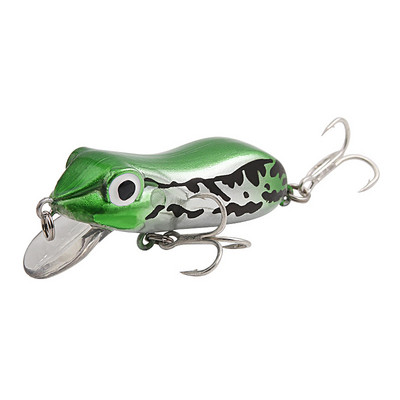 81mm/10g Bionic Frog Fishing Lures Topwater Hard Fish Wobbler Artificial Fishing Crank Bait Floating Fishing Tacking