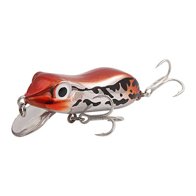 81mm/10g Bionic Frog Fishing Lures Topwater Hard Fish Wobbler Artificial Fishing Crank Bait Floating Fishing Tacking
