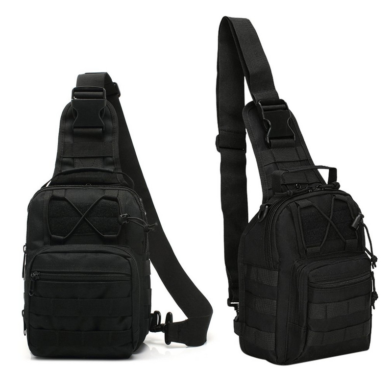 Lauke Medžioklė Karinis Taktinis Krepšys Žygiai Stovyklavietė Pečių Krepšiai Vyriški Molle Kuprinė Naudinga Kamufliažas Krūtinės Paketas Kelionės