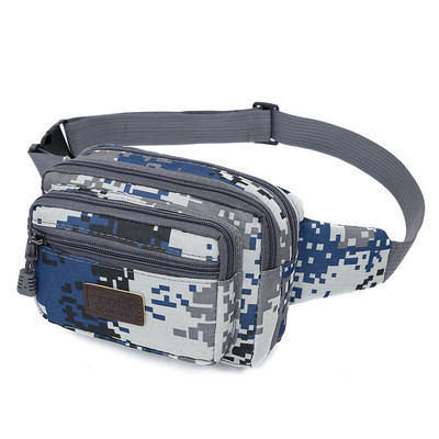 Vanjska taktička muška torbica oko struka, najlonska torbica za planinarenje, vodootporna Molle kamuflažna torba za pojas za planinarenje, kampiranje