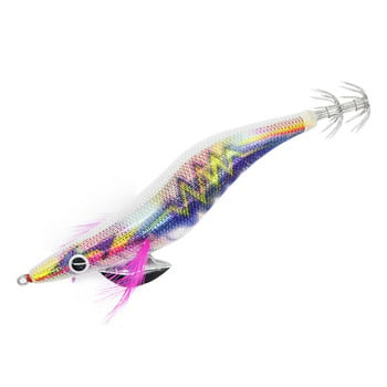 Luya Artificial Bait Luminous Wood Shrimp 3,5 Shrimp 19g 13,5cm Broken Water Lead Night Fishing With Ring Bead Shrimp Squid Hook