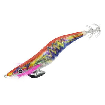 Luya Artificial Bait Luminous Wood Shrimp 3,5 Shrimp 19g 13,5cm Broken Water Lead Night Fishing With Ring Bead Shrimp Squid Hook