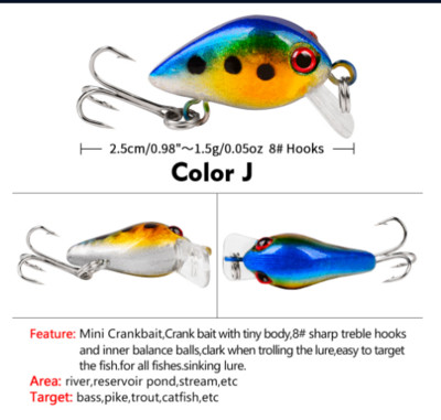 1 vnt Kietos žvejybos masalai 1,6 g 2,6 cm skęstantis jerkbait VIB Rattlin Hook vobleriai Deep Dive skęstantis jūros vandenynas dirbtinis plastikinis masalas