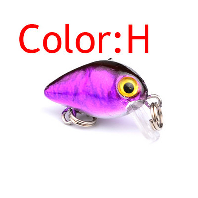 1 vnt Kietos žvejybos masalai 1,6 g 2,6 cm skęstantis jerkbait VIB Rattlin Hook vobleriai Deep Dive skęstantis jūros vandenynas dirbtinis plastikinis masalas