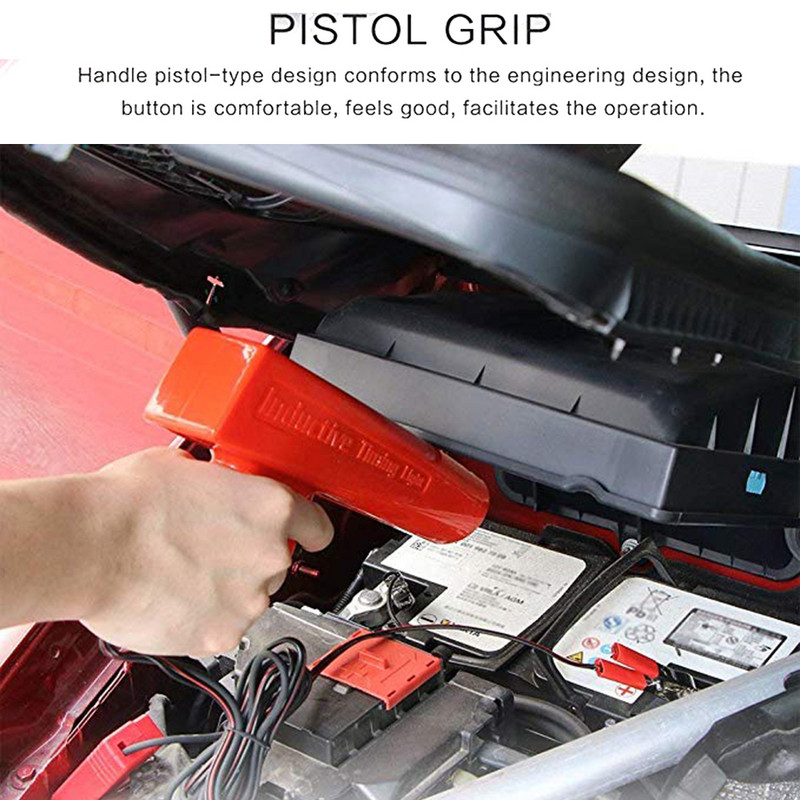 ZC100 profesionalus indukcinio uždegimo paskirstymo lemputė Uždegimo laiko nustatymo mašina laiko lemputė automobilių remonto variklio automobilių aptikimas