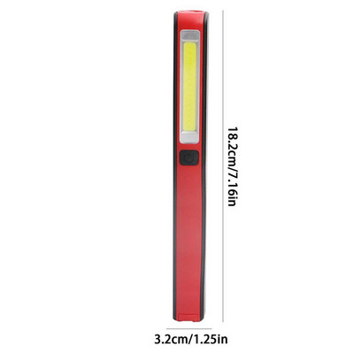 COB LED-i töövalgusti kontrolllamp Magnet-taskulambi tulvavalgusti autoremondi välisvalgustuse jaoks