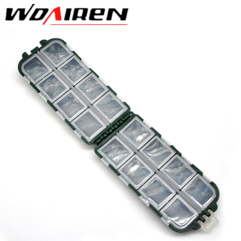 10 skyrių Mini žvejybos reikmenų dėžutė Žuvies masalai Kabliukai Masalai Plastikinis laikiklis Kvadratinis dėklas Pesca žvejybos reikmenys