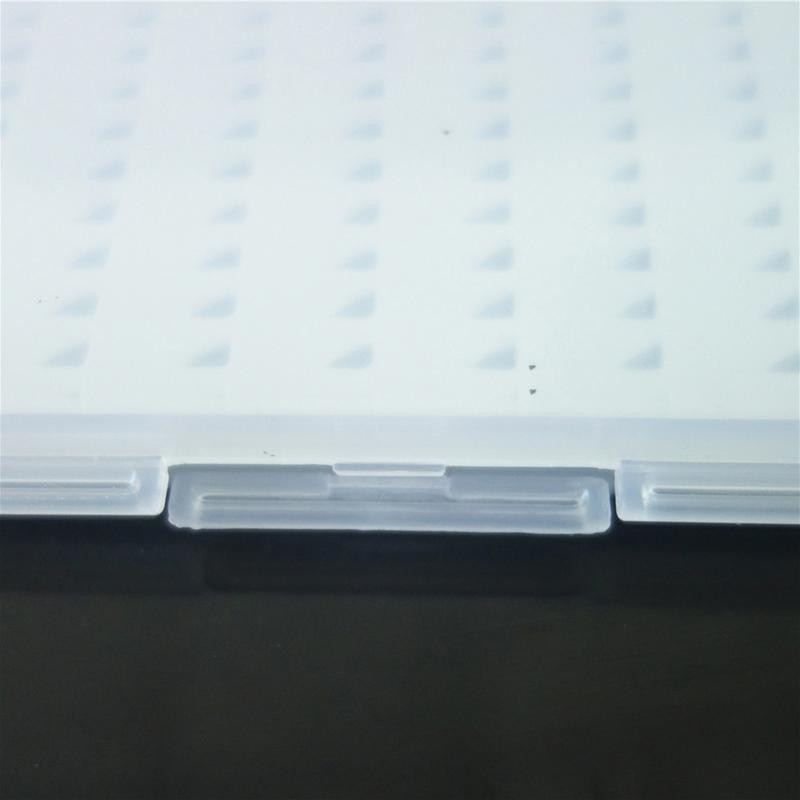 Trikampė putplasčio kabliuko masalo žvejybos reikmenų dėžutė, atspari vandeniui, patvari, plati naudojimo sritis Atsparus nusidėvėjimui nuo užsiteršimo