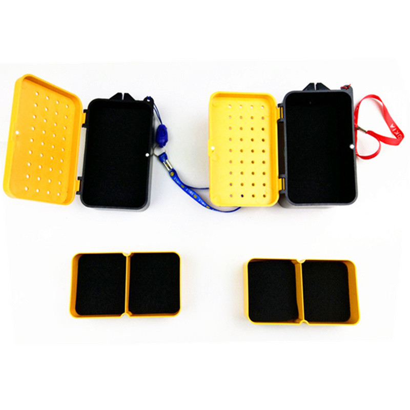 Aukštos kokybės kvėpuojantis plastikinis žvejybos gyvų jaukų laikymo dėžutė sliekų kraujo kirmėlių jaukų konteinerio dėžutės žvejybos reikmenys