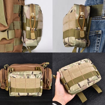 Military Molle Pouch Tactical Belt Waist Bag