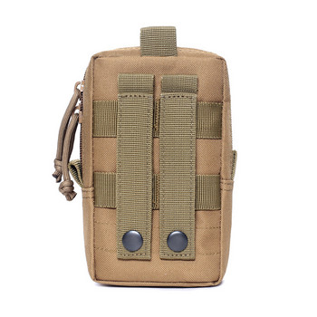EDC Molle Bag Purse Outdoor Waterproof Military Waist Fanny Pack Мъжка чанта за телефон Къмпинг тактическа чанта за кръста Ловни аксесоари