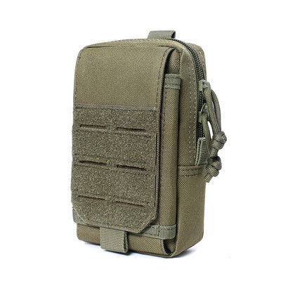 Geantă EDC Molle Geantă în aer liber, impermeabilă, cu talie militară, pentru bărbați, husă pentru telefon, geantă tactică de camping, accesorii de vânătoare