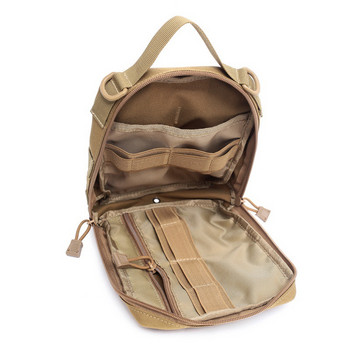 Тактическа раница Molle Чанта за инструменти Помощни аксесоари Чанта за съхранение Лов Къмпинг на открито Комплект за оцеляване Военна медицинска чанта