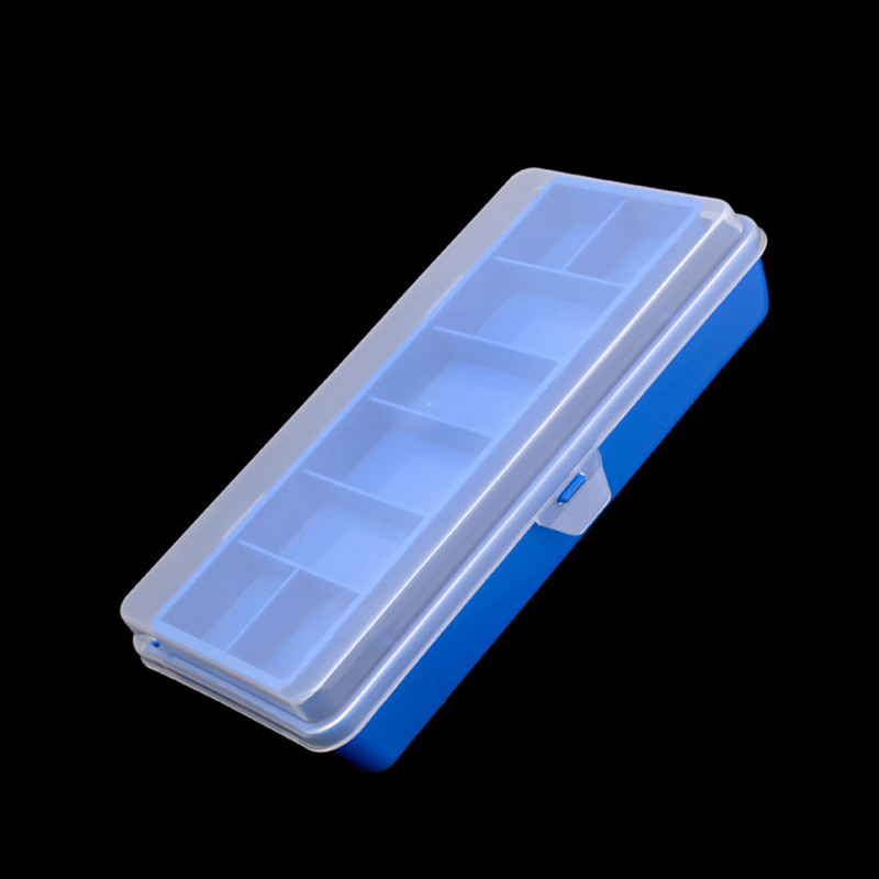 Kahekihiline püügikast 11 sektsiooniga peibutussööda konksu hoidmise korraldaja ümbris konteiner karpkala suure mahutavusega varustustarvikud