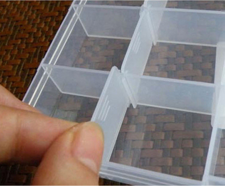 15 pesaga reguleeritav plastist püügipeibutuse konksutarvikute karbi hoiukohver Kaasaskantavad ehete korraldaja kalastusvarustuse karbid