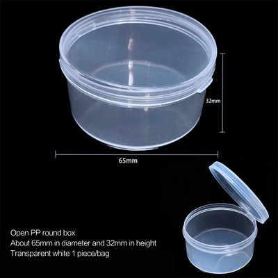 elenxs 8/10/15 Grid Fishing Clear Storage Box Caurspīdīgs zivju āķa organizators plastmasas rotaslietu konteiners