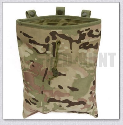 Taktinis išmetimo maišelis medžioklinis Airsoft 1000D nailoninis sulankstomas sulankstomas Molle žurnalo žurnalo „Mag“ išmetimo virvelinis maišelis atkūrimo maišelis