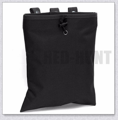 Taktinis išmetimo maišelis medžioklinis Airsoft 1000D nailoninis sulankstomas sulankstomas Molle žurnalo žurnalo „Mag“ išmetimo virvelinis maišelis atkūrimo maišelis