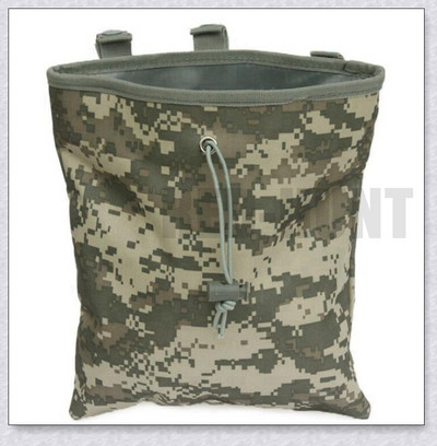 Taktinis išmetimo maišelis medžioklinis Airsoft 1000D nailoninis sulankstomas sulankstomas Molle žurnalo žurnalo „Mag“ išmetimo virvelinis maišelis atkūrimo maišelis