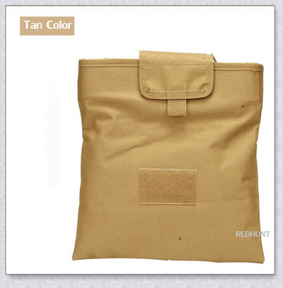 Taktinis išmetimo maišelis medžioklinis Airsoft 1000D nailoninis sulankstomas sulankstomas Molle žurnalo žurnalo „Mag“ išmetimo virvelinis maišelis atkūrimo maišelis