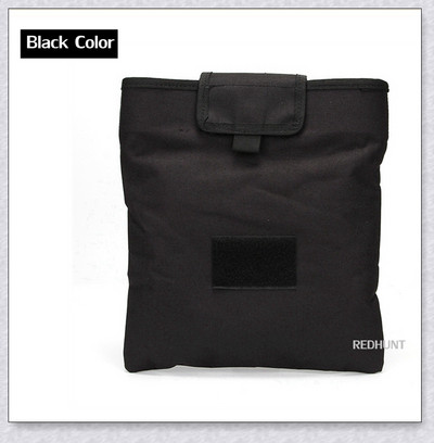 Taktinis išmetimo maišelis medžioklinis Airsoft 1000D nailoninis sulankstomas sulankstomas Molle žurnalo žurnalo „Mag“ išmetimo virvelinis maišelis atkūrimo maišelis