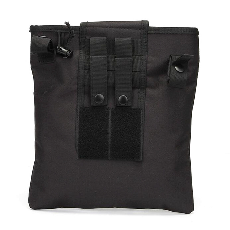 Taktinis išmetimo maišelis medžioklinis Airsoft 1000D nailoninis sulankstomas sulankstomas Molle žurnalo žurnalo „Mag“ išmetimo virvelinis maišelis atkūrimo maišelis