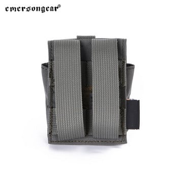 Emersongear Tactical Single Frag Modular Grenade Pouch 09-LBT Style Function Bag Molle Pocket Milsim Sports Combat Outdoor Nylon