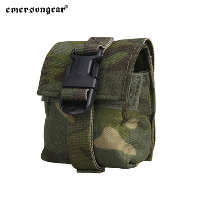 Husă modulară pentru grenade tactică Emersongear cu un singur fragment 09-LBT Geantă cu funcție în stil Molle Buzunar Milsim Sport Combat în aer liber Nylon
