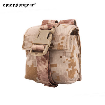 Husă modulară pentru grenade tactică Emersongear cu un singur fragment 09-LBT Geantă cu funcție în stil Molle Buzunar Milsim Sport Combat în aer liber Nylon