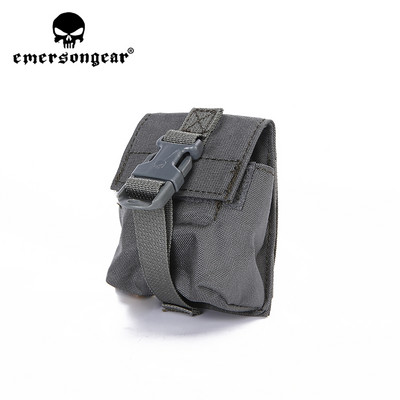 Husă modulară pentru grenade tactică Emersongear cu un singur fragment 09-LBT Geantă cu funcție în stil Molle Buzunar Milsim Sport Combat în aer liber Nylon