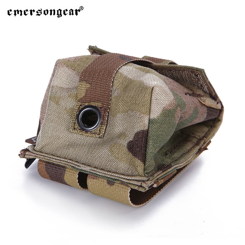 Husă modulară pentru grenade tactică Emersongear cu un singur fragment 09-LBT Geantă cu funcție în stil Molle Buzunar Milsim Sport Combat în aer liber Nylon