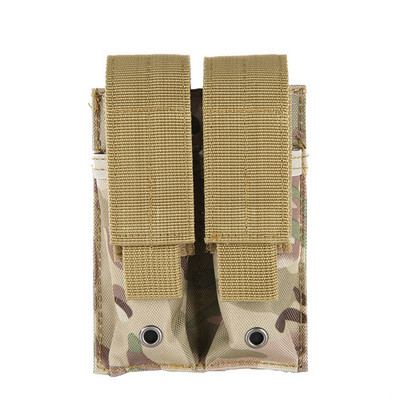 „Molle“ taktinis trigubas pistoleto dėklas, atviras, vienas dvigubas 9 mm dėtuvės laikiklio dėklas, skirtas Glock M1911 92F CZ75