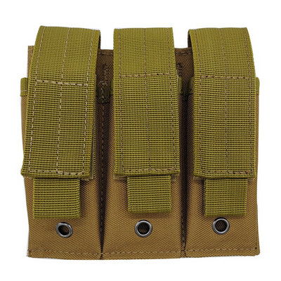 „Molle“ taktinis trigubas pistoleto dėklas, atviras, vienas dvigubas 9 mm dėtuvės laikiklio dėklas, skirtas Glock M1911 92F CZ75