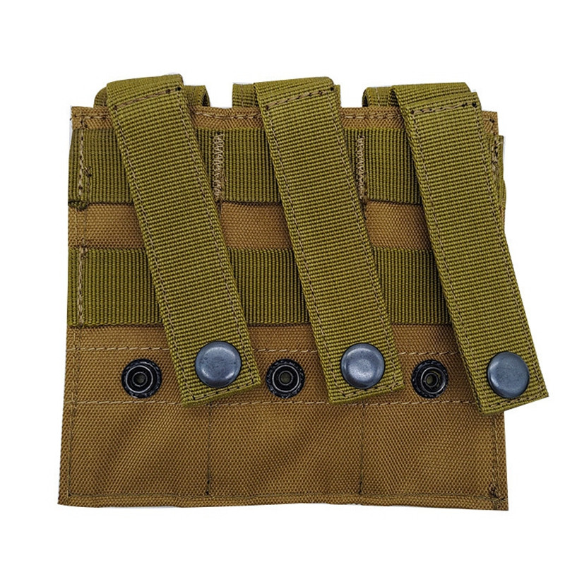 „Molle“ taktinis trigubas pistoleto dėklas, atviras, vienas dvigubas 9 mm dėtuvės laikiklio dėklas, skirtas Glock M1911 92F CZ75
