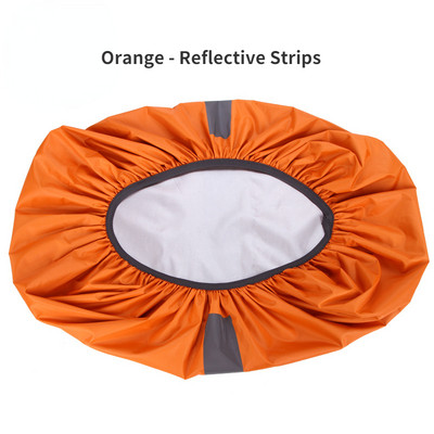 Naujas karšto lietaus užvalkalas kuprinei, vandeniui atsparus UV apsauga, naktinis atspindintis uždangalas nuo lietaus Camo Tactical lauko žygių dulkių apsauga nuo lietaus