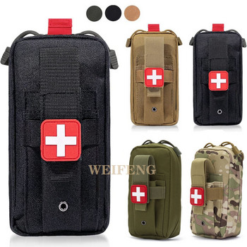 Tactical MOLLE EDC Pouch Outdoor Medical EMT First Aid Pouch Pouch IFAK Tourniquet Hunting Emergency Survival Military Tool Bag