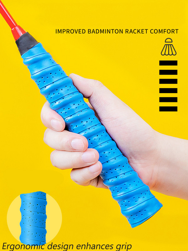 2 vnt Neslystanti, kvėpuojanti sportinė juosta, prakaito juosta Teniso juostos juostos badmintono raketės rankenos meškerės OverGrip juosta