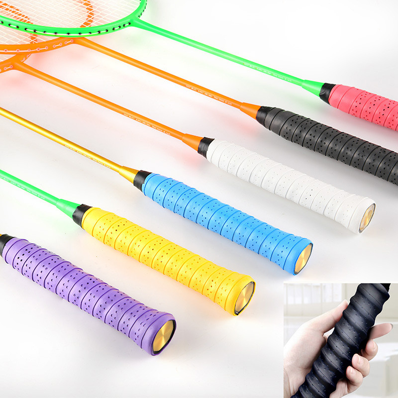 2 vnt Neslystanti, kvėpuojanti sportinė juosta, prakaito juosta Teniso juostos juostos badmintono raketės rankenos meškerės OverGrip juosta