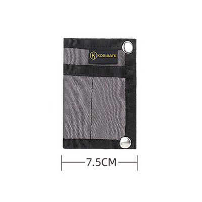 Daugiafunkcis EDC laikymo krepšys lauke nešiojamas įrankių krepšys taktinis peilio rašiklis sulankstomas kreditinės kortelės spaustukas Piniginės pakabinamas juosmens krepšys