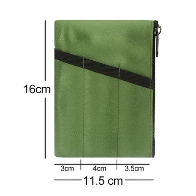 Daugiafunkcis EDC laikymo krepšys lauke nešiojamas įrankių krepšys taktinis peilio rašiklis sulankstomas kreditinės kortelės spaustukas Piniginės pakabinamas juosmens krepšys